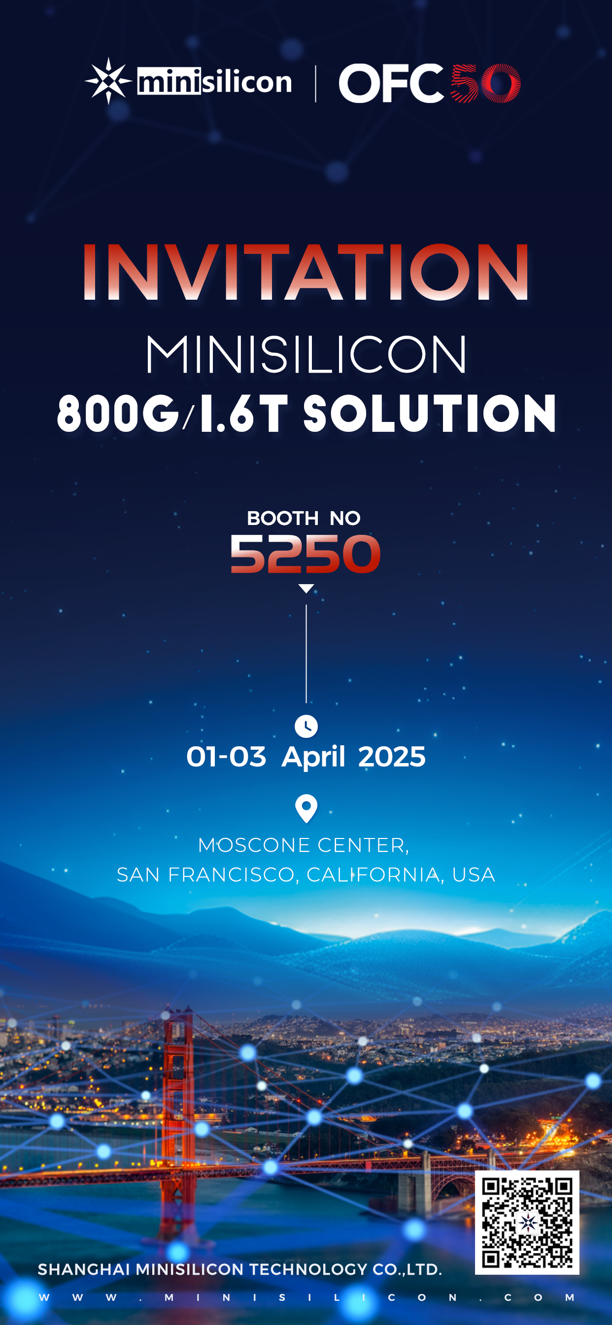 糖果派对科技邀请您共赴旧金山OFC盛会-展位5250